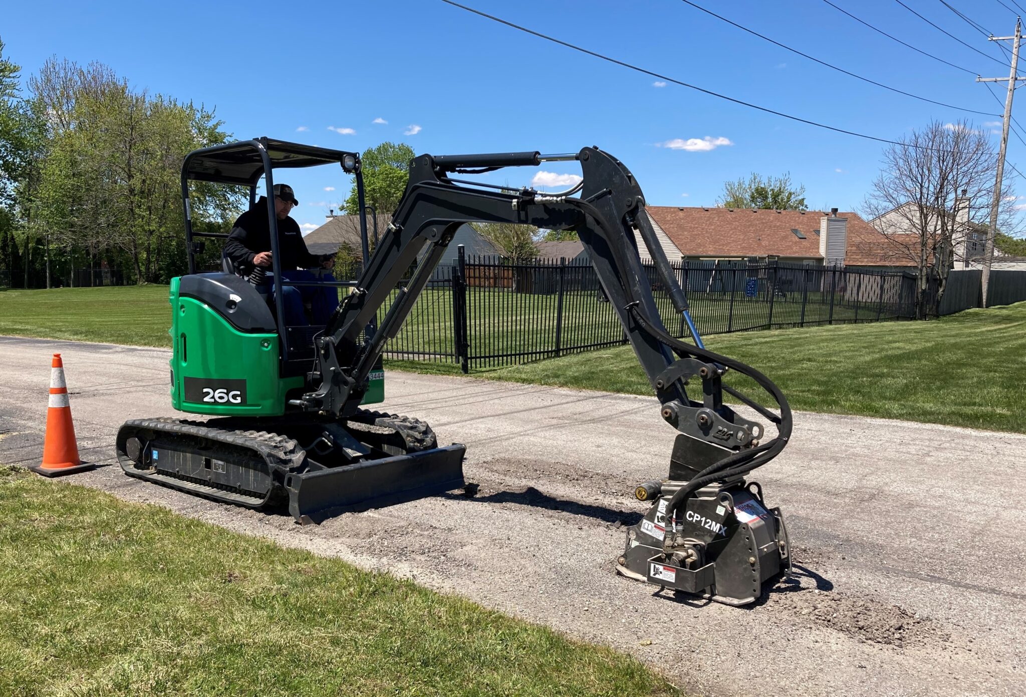 Cold Planers for Mini Excavators RoadHog, Inc.